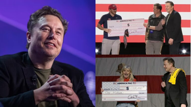 Elon Musk gives $1 million each to two people who signed petition