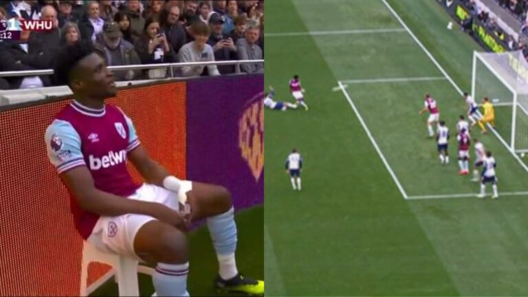 Kudus score a classic goal for West Ham against Tottenham after poor outing with Black Stars