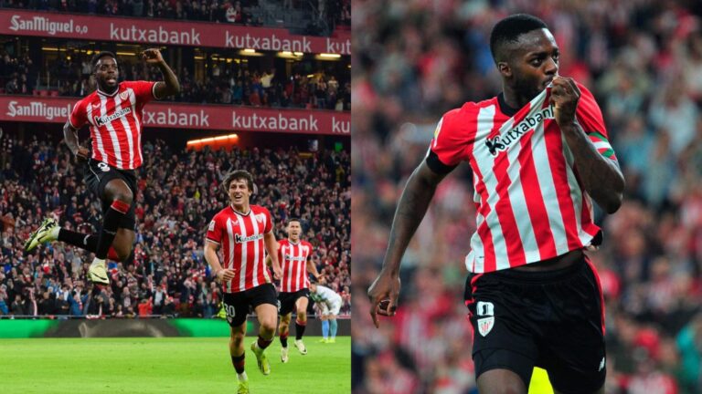 Iñaki Williams scored 2 goals in 30 minutes for Bilbao after poor Black Stars outing