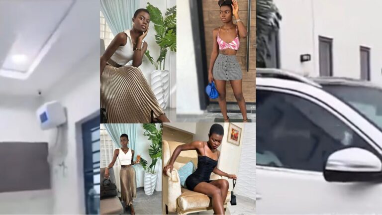 “The Lord has indeed blessed me” – Daisy Melanin says as she buys herself a Mercedes Benz, moves to a new apartment after her popular 38-minute video with 6 men