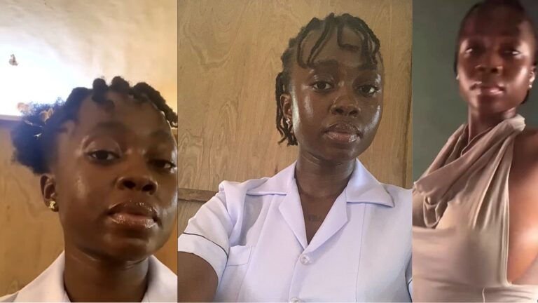 Watch: Midwife videos she drop mistakenly in Church WhatsApp group trending